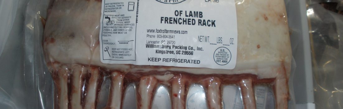 Fox Trot Farm Rack of Lamb