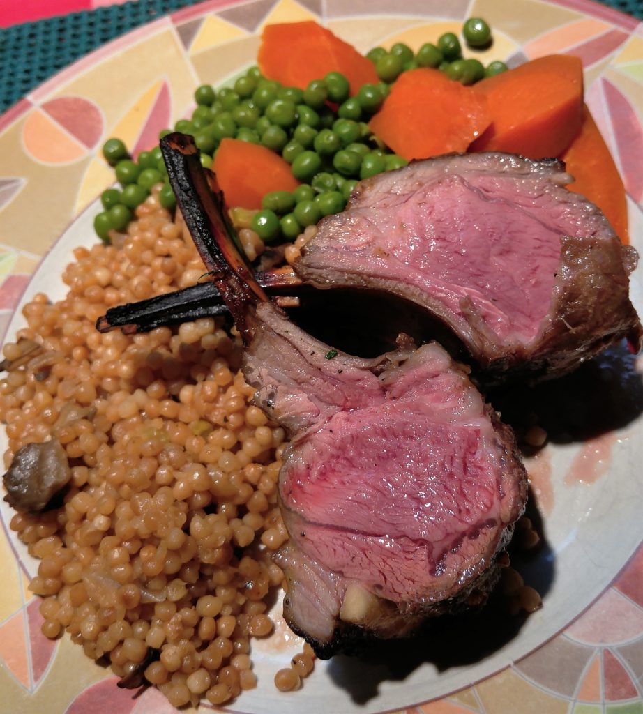 Balsamic & Honey Roasted Rack of Lamb