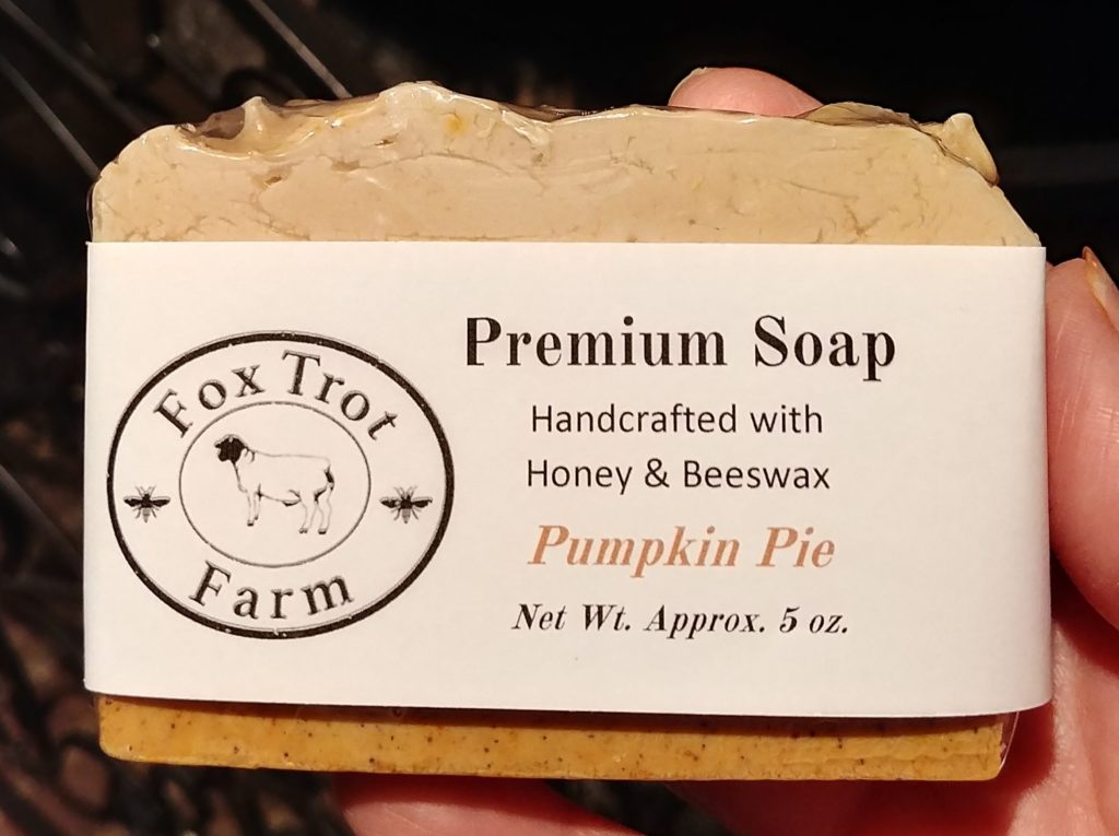 Pumpkin Pie Scented Soap