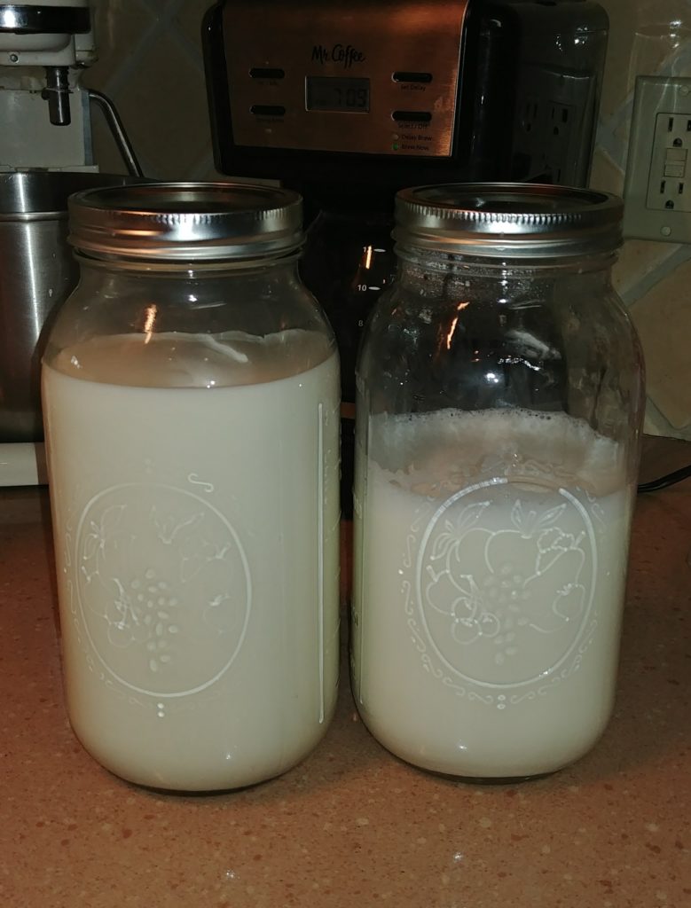 Goat Milk in Jar
