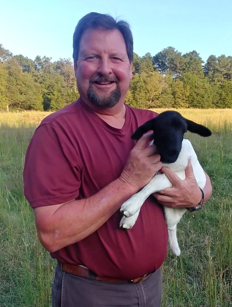 Farmer Bob with Lamb