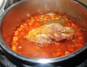 Lamb Neck Roast pot roast in Instant Pot®