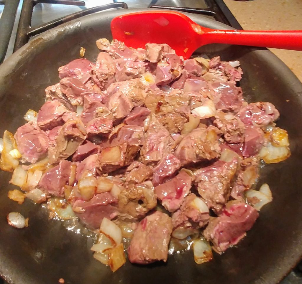 cooking lamb liver for pate