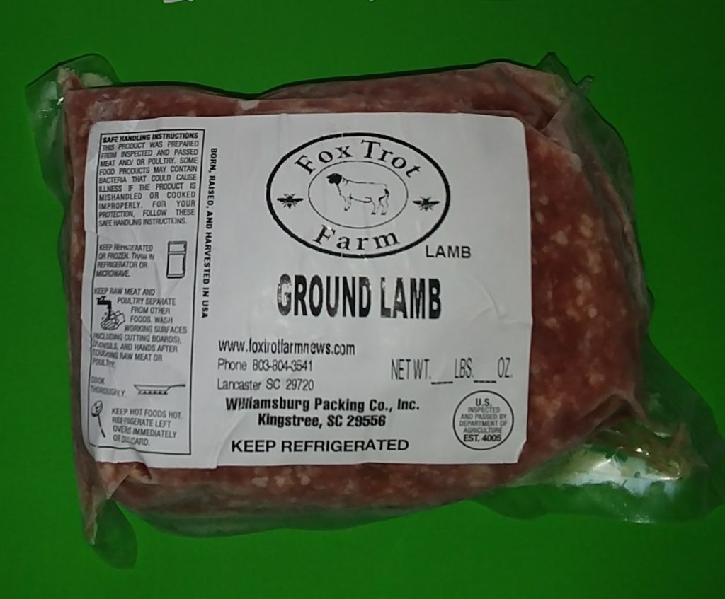 Picture of Fox Trot Farm Ground Lamb