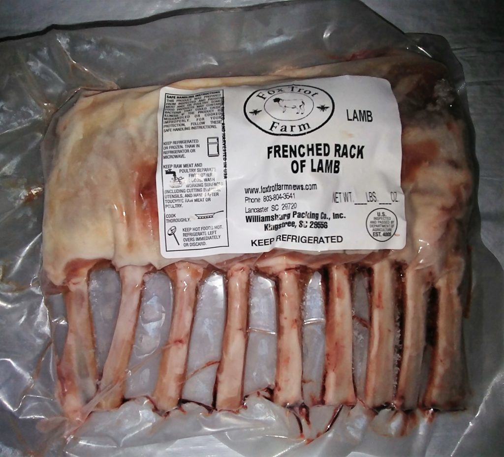 Picture of Fox Trot Farm Rack of Lamb
